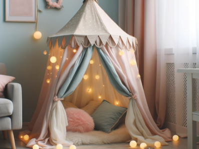 Namioty do pokoju dziecięcego Magiczne miejsce w sercu domu